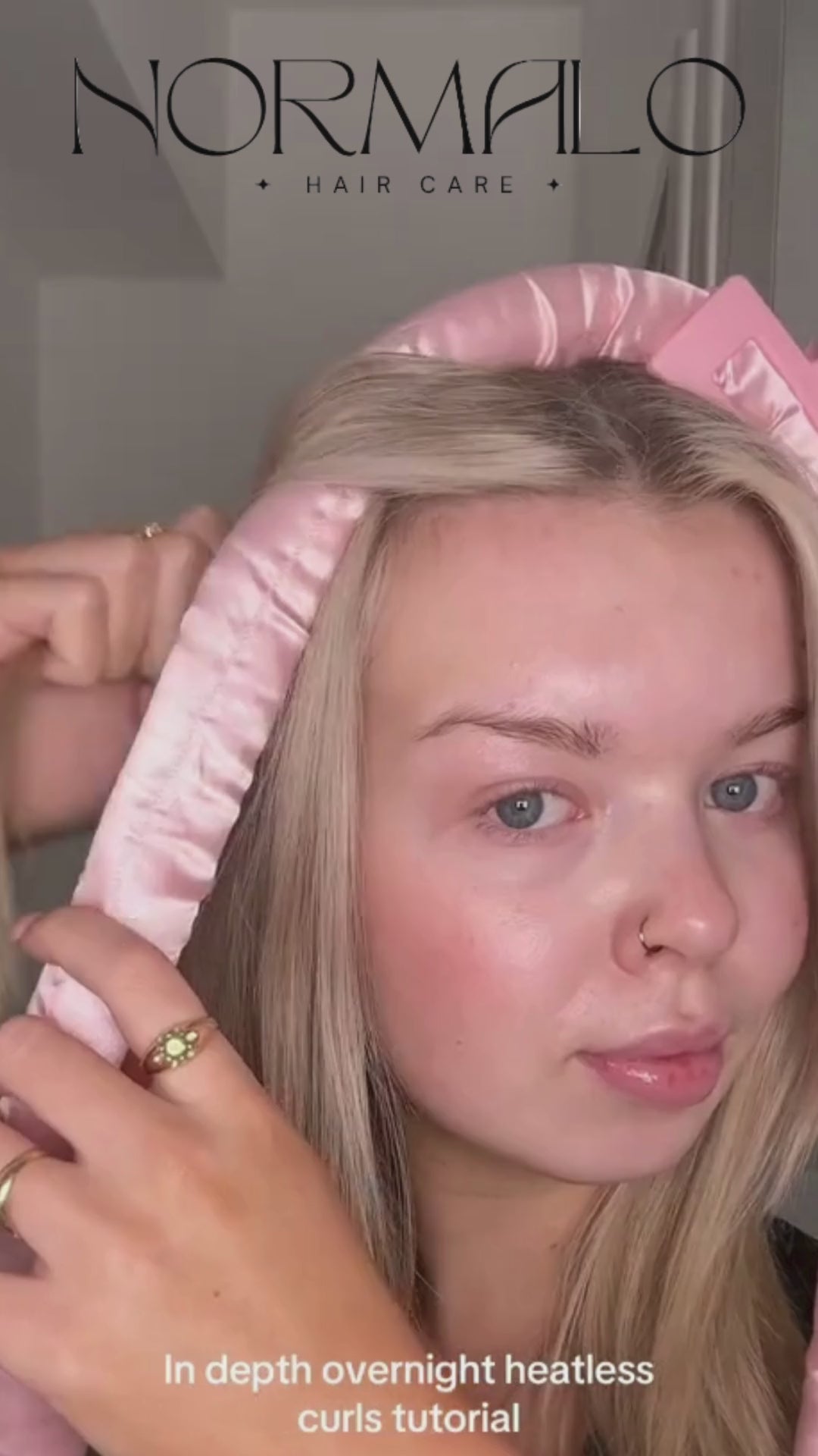 Normalo Heatless Curling™ video